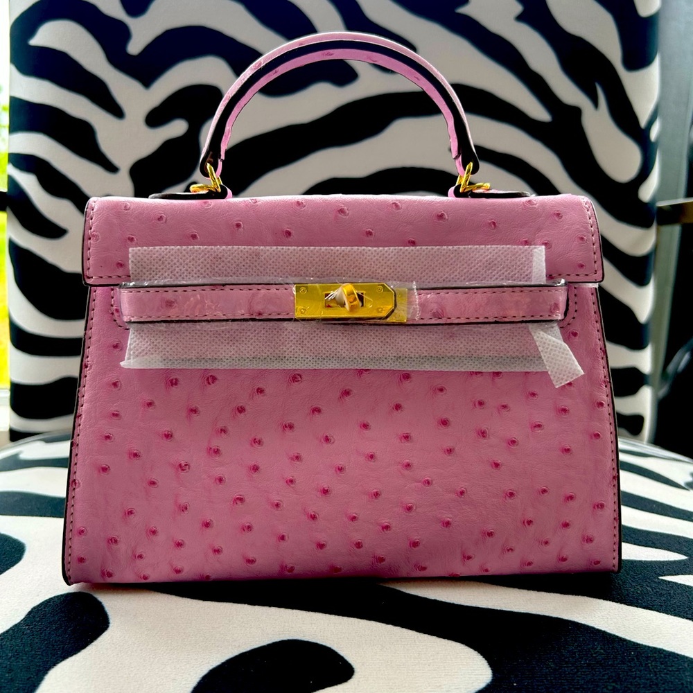 Pink Designer Handbag